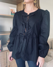 Charger l&#39;image dans la galerie, Blouse Josy noire
