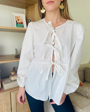 Charger l&#39;image dans la galerie, Blouse Josy blanche
